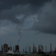 A gas flare at the Shell Chemical LP petroleum refinery in Norco, Louisiana.